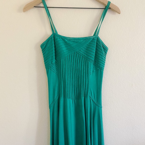 Emerald Green Spaghetti Strap - Picture 2 of 8